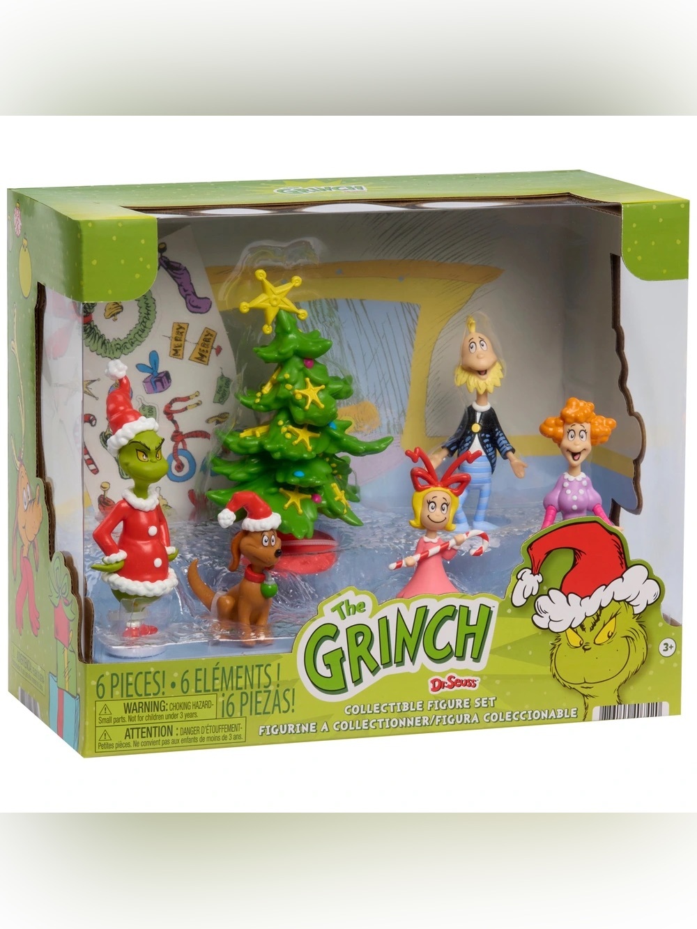 Cute 🥰 How the Grinch Stole Christmas Toys - 65th Anniversary The Grinch
